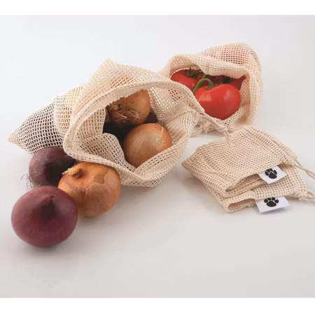 Frukt och grönsakspåsar 4-pack