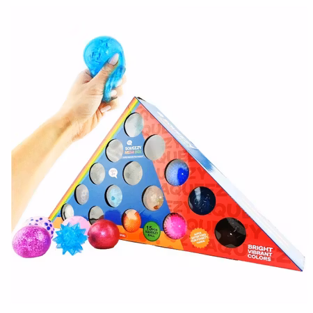 Squezze ball set - 15-Pack