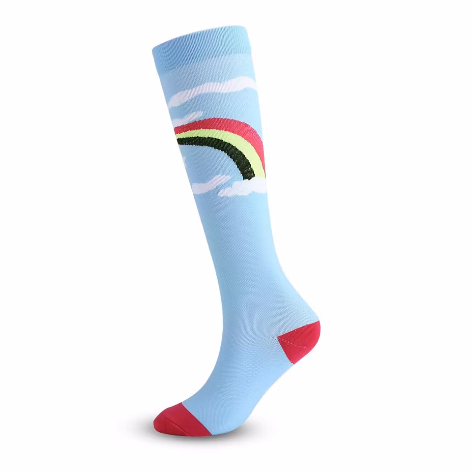 Stödstrumpor Rainbow Nr 48