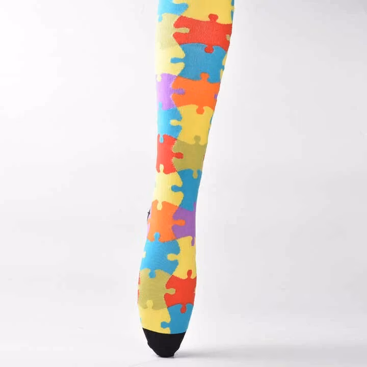 Stödstrumpor Puzzle Nr 7