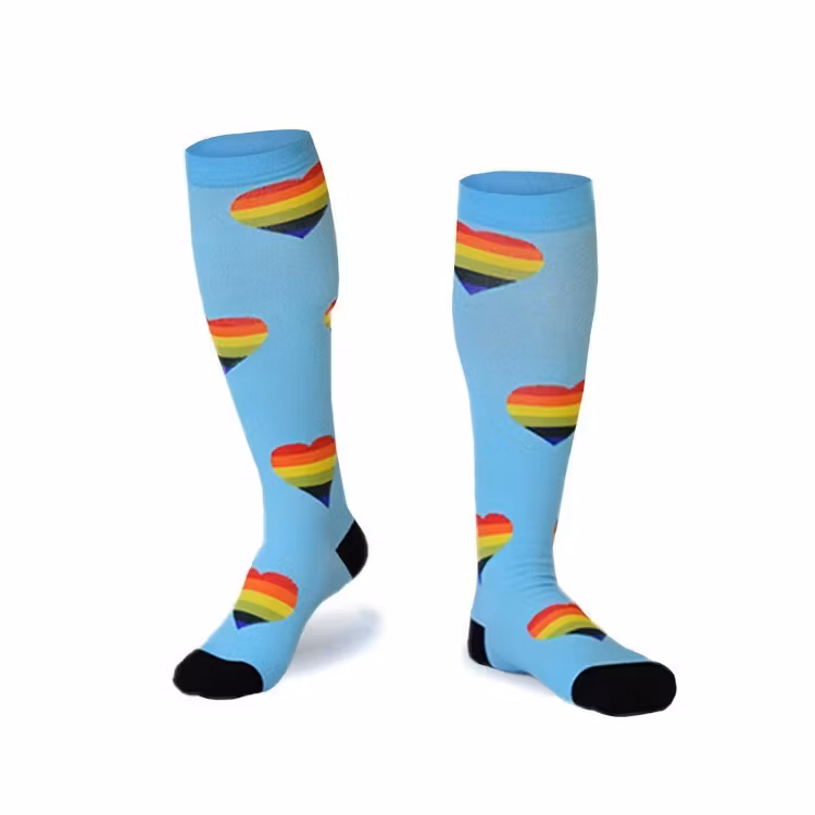 Stödstrumpor Hart Rainbow Nr 28