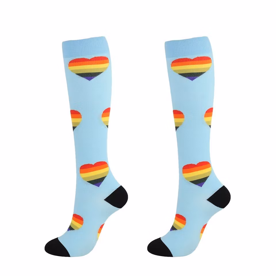 Stödstrumpor Hart Rainbow Nr 28