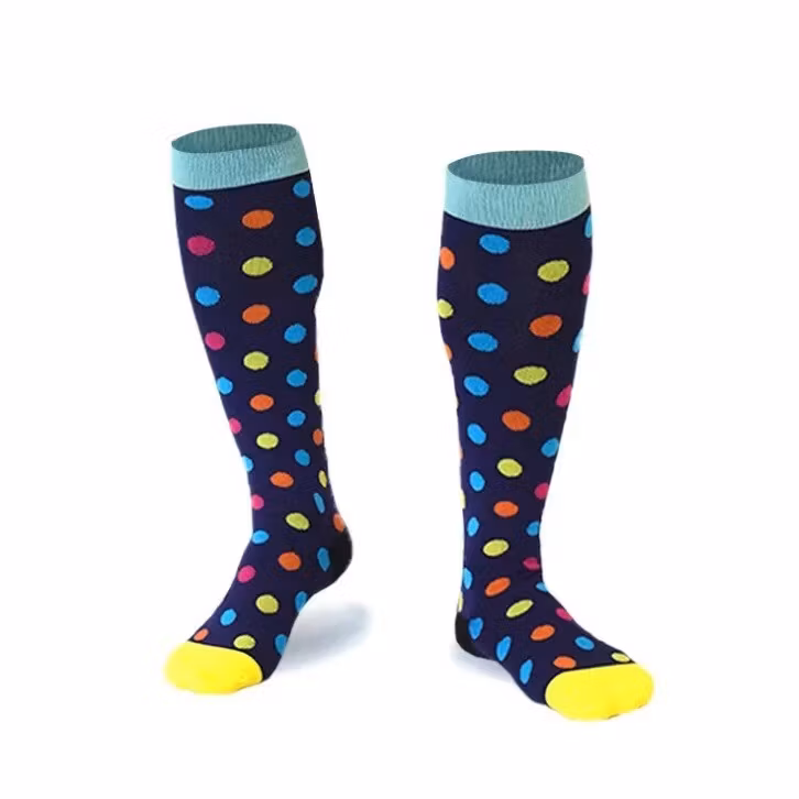 Stödstrumpor Prickiga Nr 19