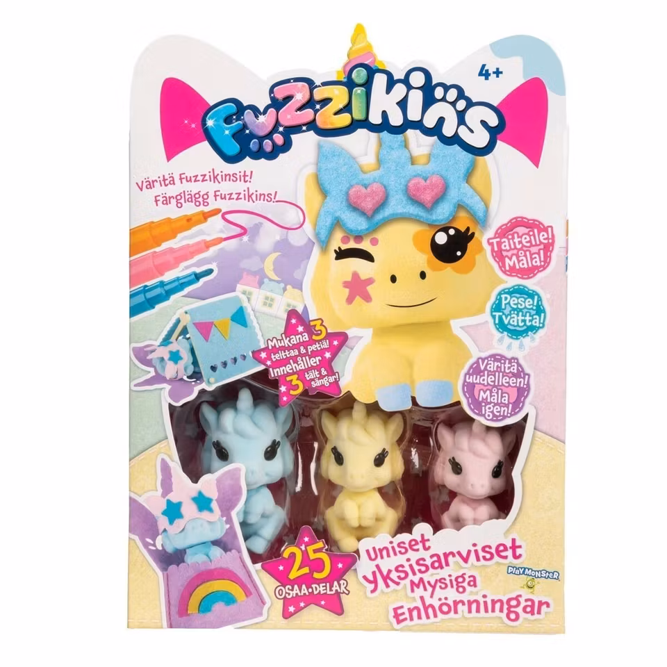 Fuzzikins mysiga Unicorns