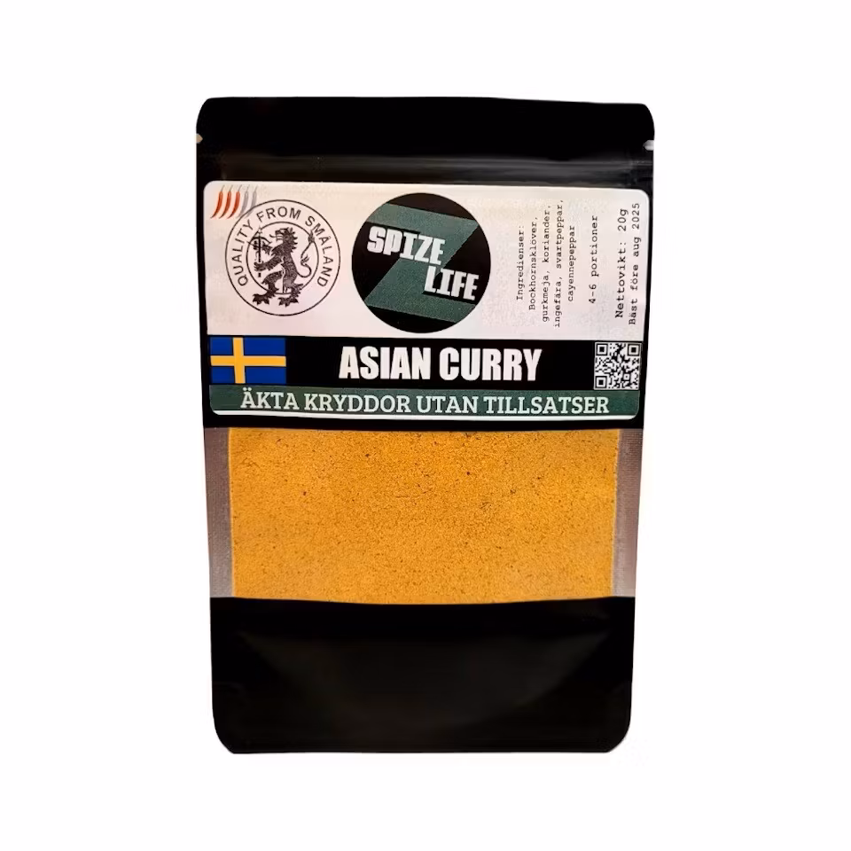 Asian Curry 20g - portionspåse