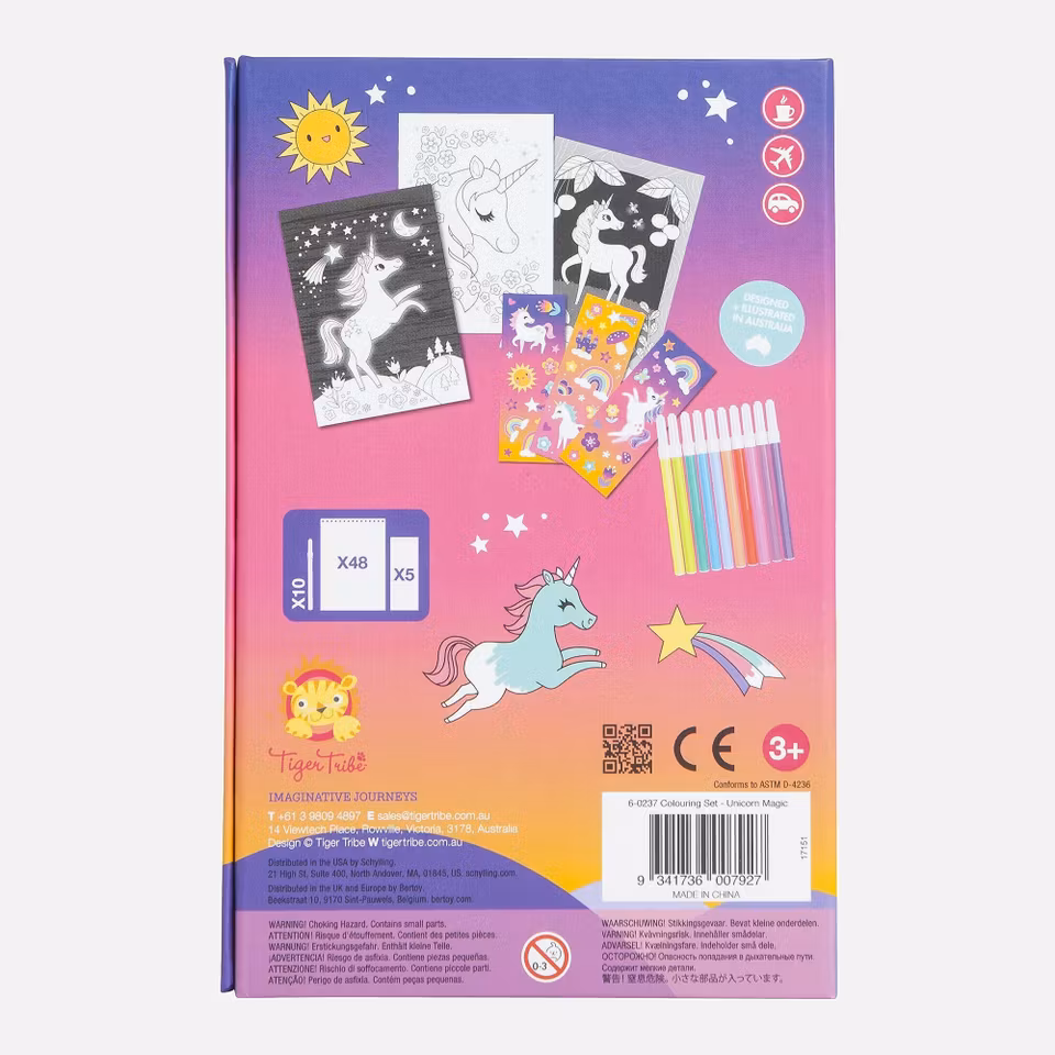 Colouring Set – Unicorn Magic