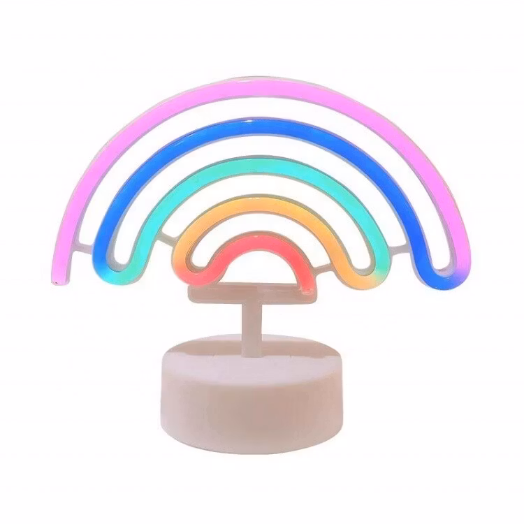 Ledlampa med neoneffekt