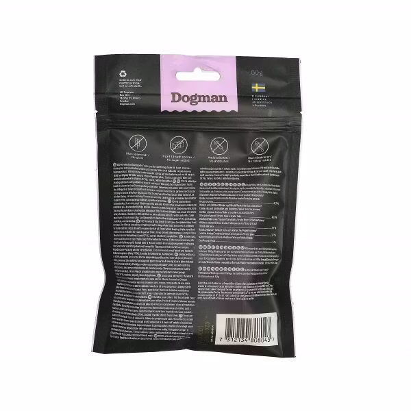 Frystorkat snacks av kalkon 50g