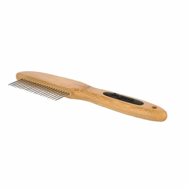 Kam grov Bamboo 17cm