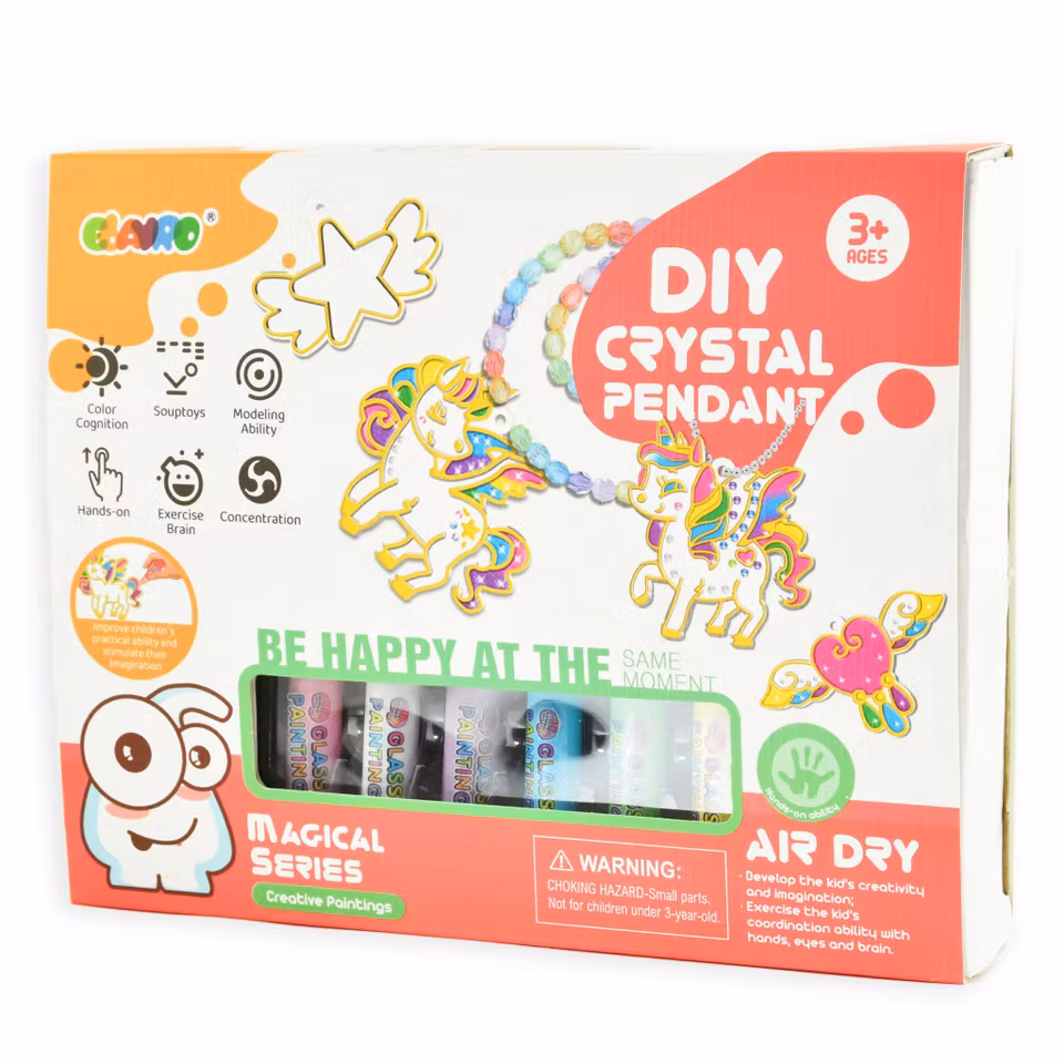 Kristallhänge unicorn DIY - Crystal pendant unicorn DIY