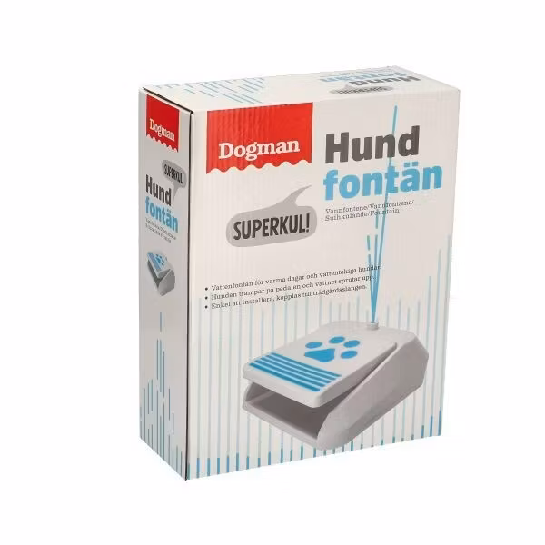 Vattenfontän Vit 28cm