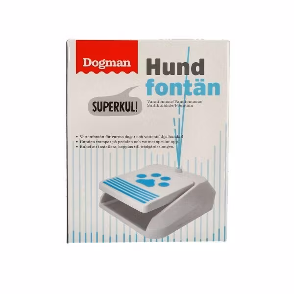 Vattenfontän Vit 28cm