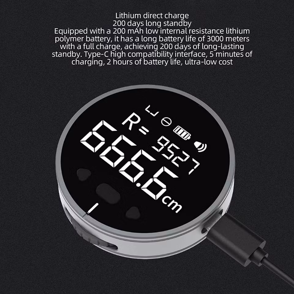 Elektronisk digitalt måttband