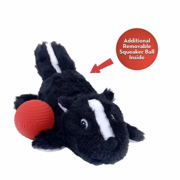 KONG Cozie Pocketz Skunk Flerfärgad 29cm