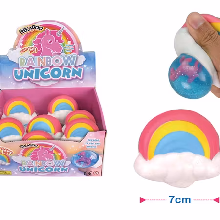 Squeeze unicorn rainbow