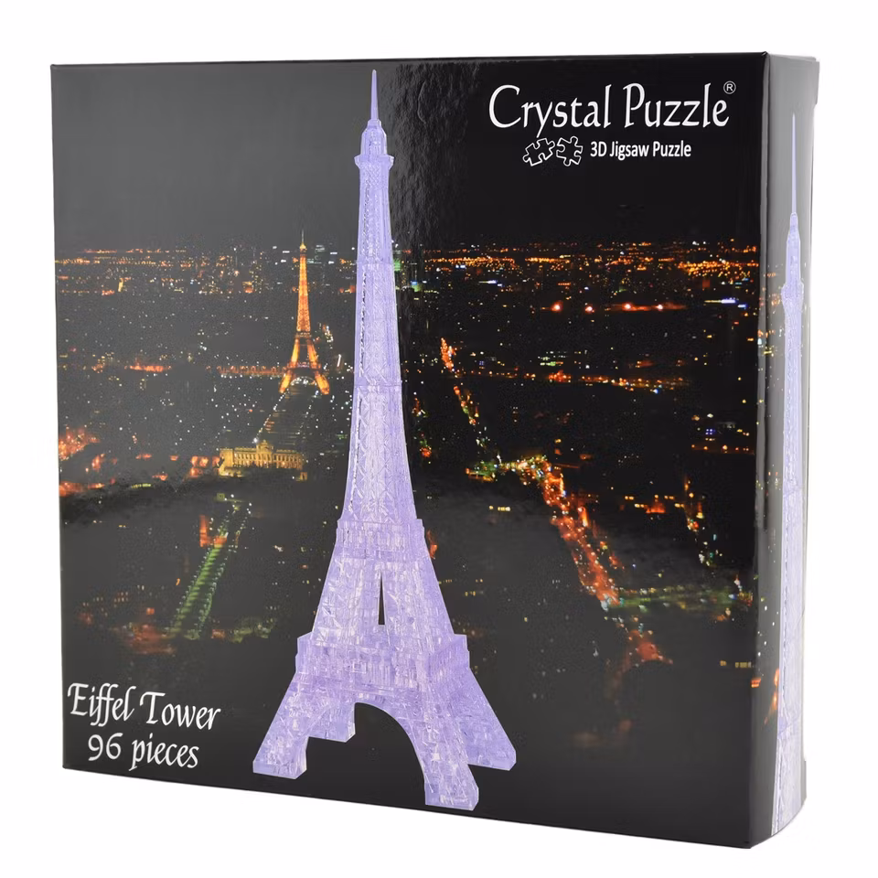 Crystal puzzle Eiffel tornet