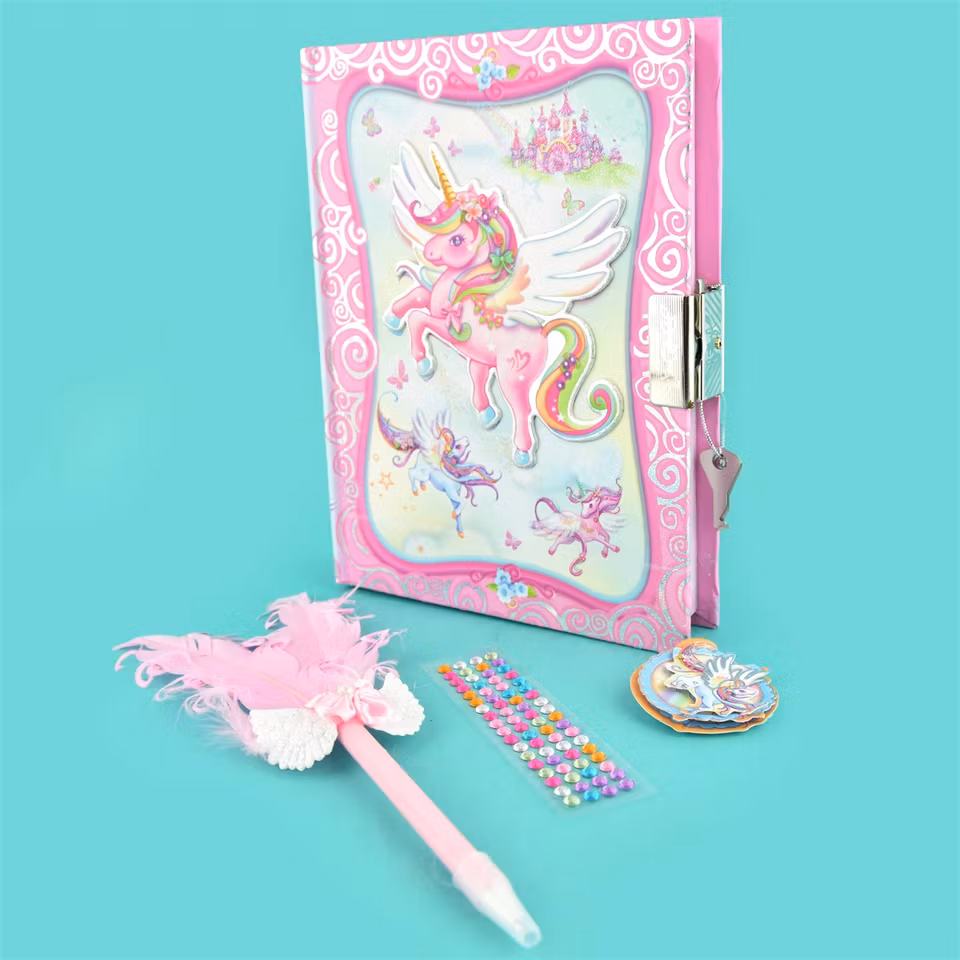 Dagbok Unicorn set