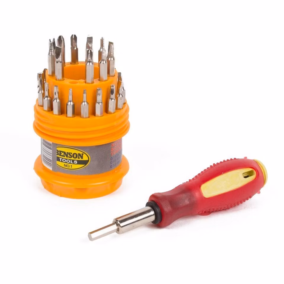 Skruvmejsel precisionsats 31 delar