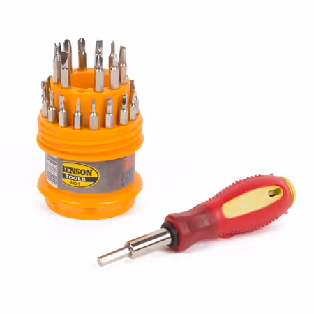Skruvmejsel precisionsats 31 delar