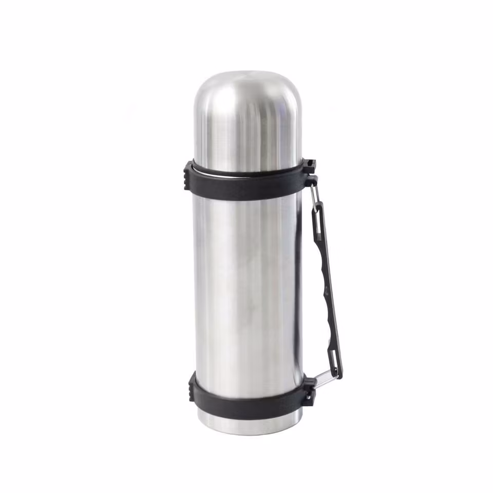 Ståltermos 750 ml med handtag