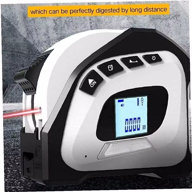 Digitalt lasermåttband 2 i 1