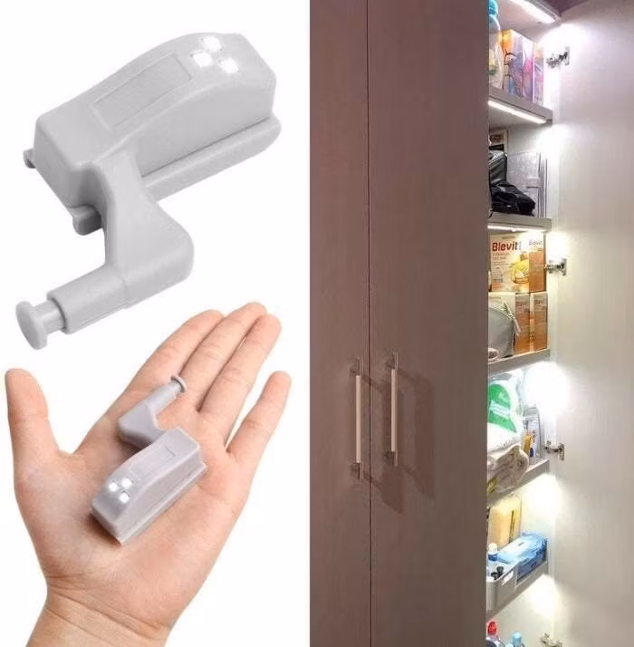 Sensorbelysning för skåp