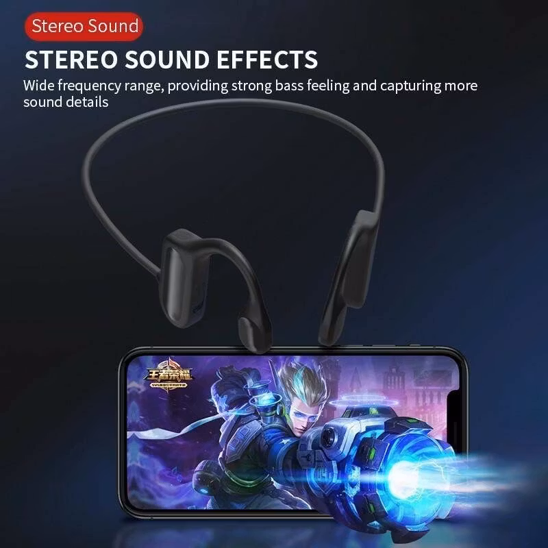 Trådlösa hörlurar bone conduction