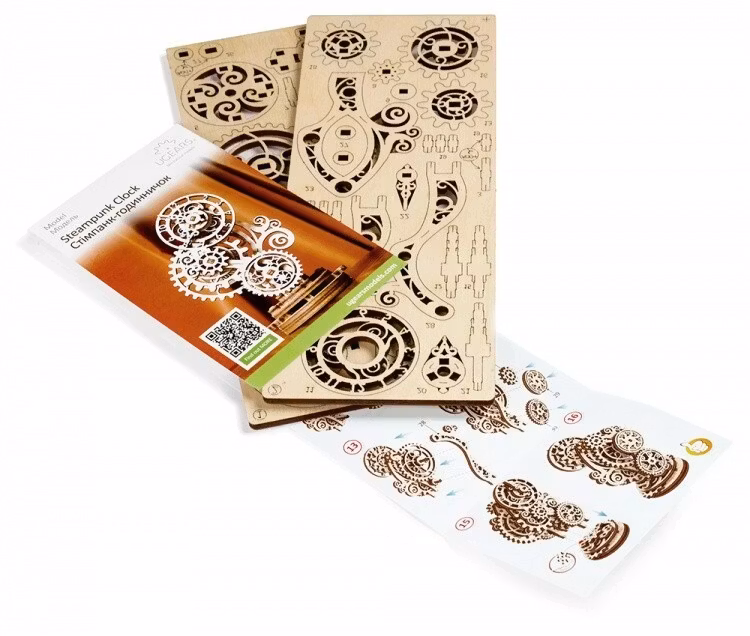 Ugears Steampunk Clock