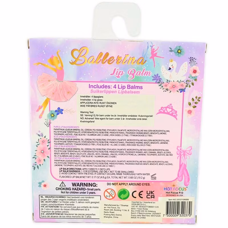 Läppbalsam - Lip Balm Ballerina