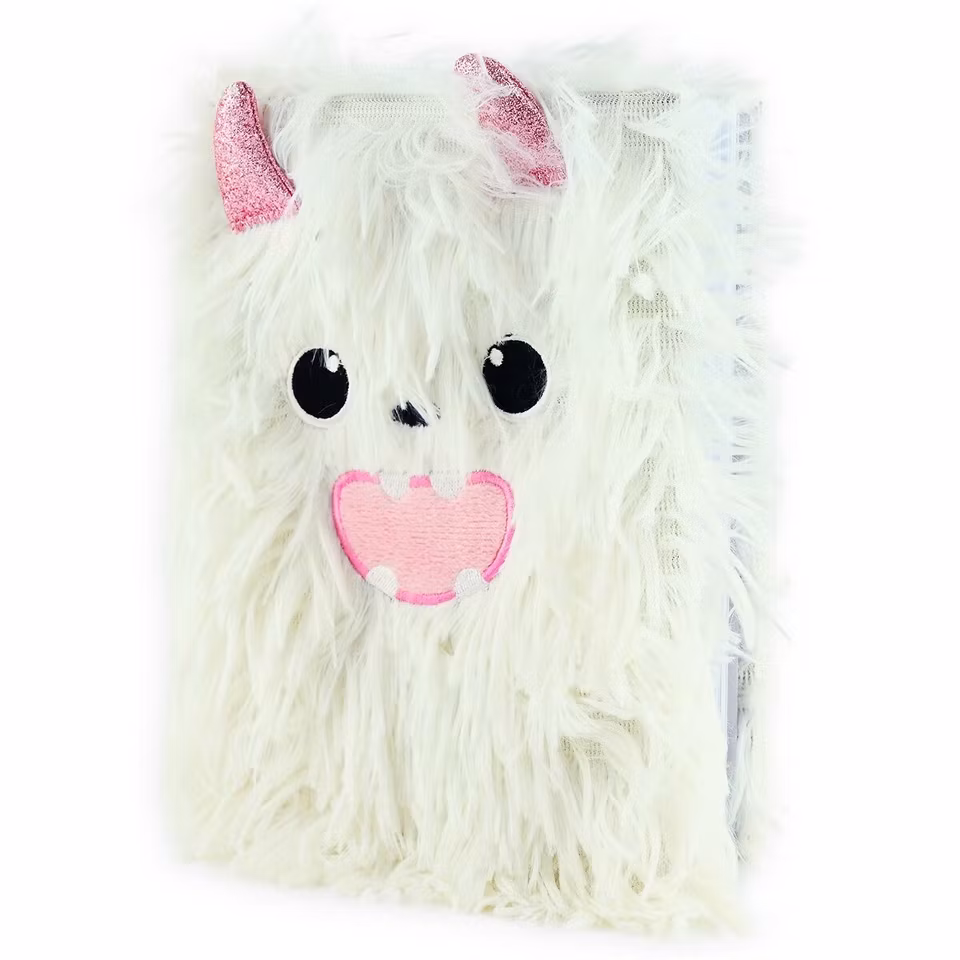 Anteckningsbok - Notebook Fluffy Happy Yeti