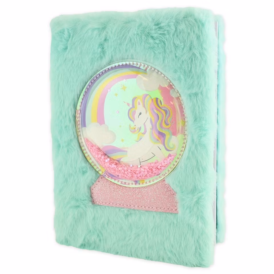 Anteckningsbok - Notebook Fluffy Starry Unicorn