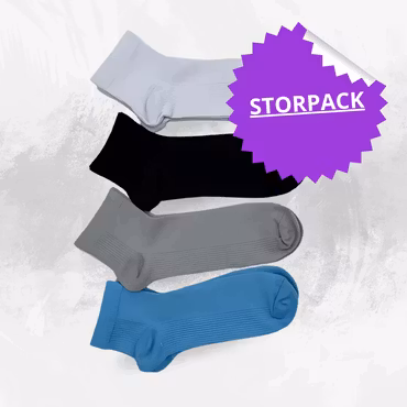 Storpack - Trofast Stödstrumpor – Enfärgade korta model 1