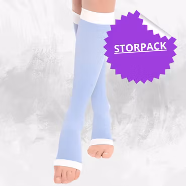 Storpack - Trofast Stödstrumpor Deluxe långa utan tå