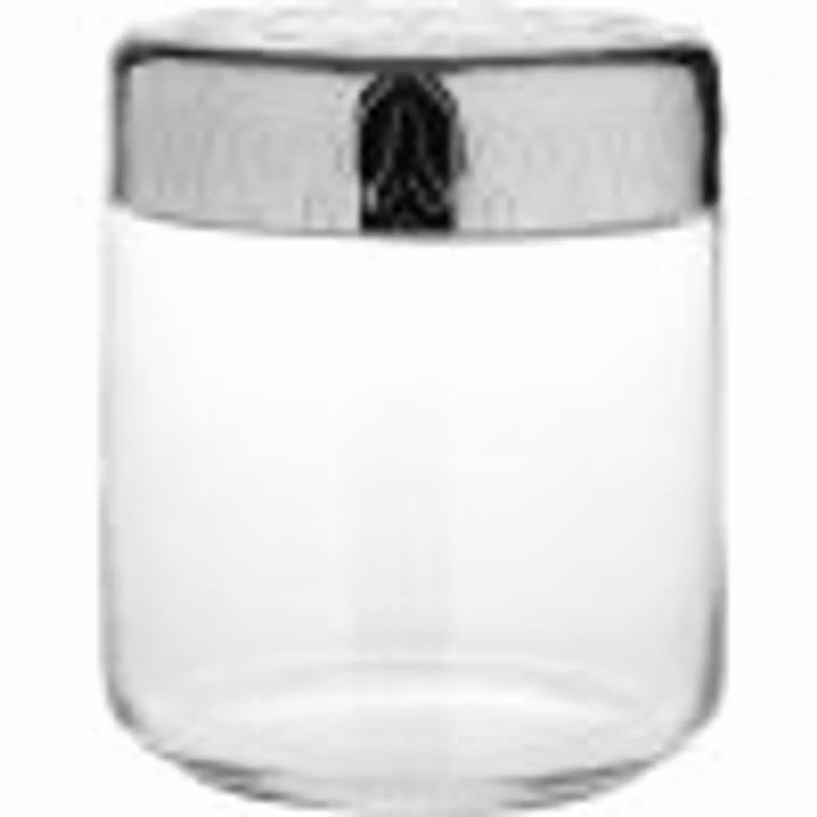 Glasburk med lock från Alessi. 75 CL