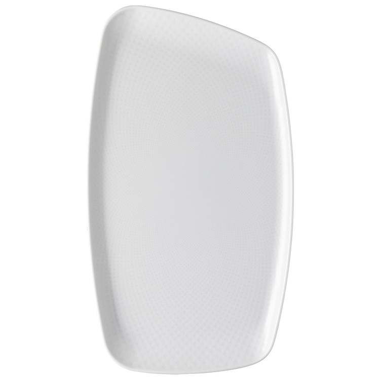 Junto White Platter 36 x 21 cm