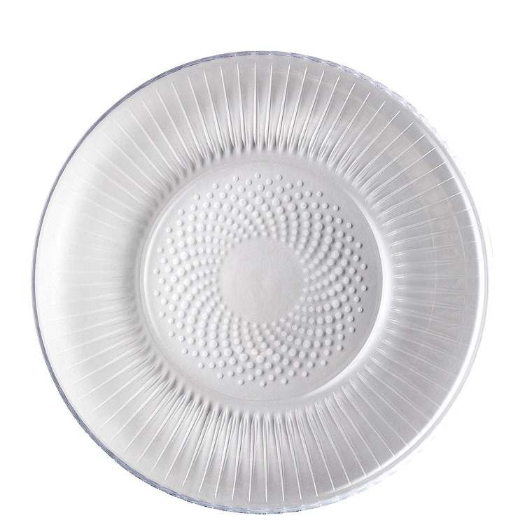 FAT-Dandelion Schliff Dish flat 30 cm