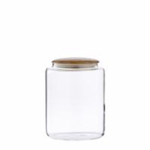 CRISTELLA JAR H15 CM. CLEAR. 6 st