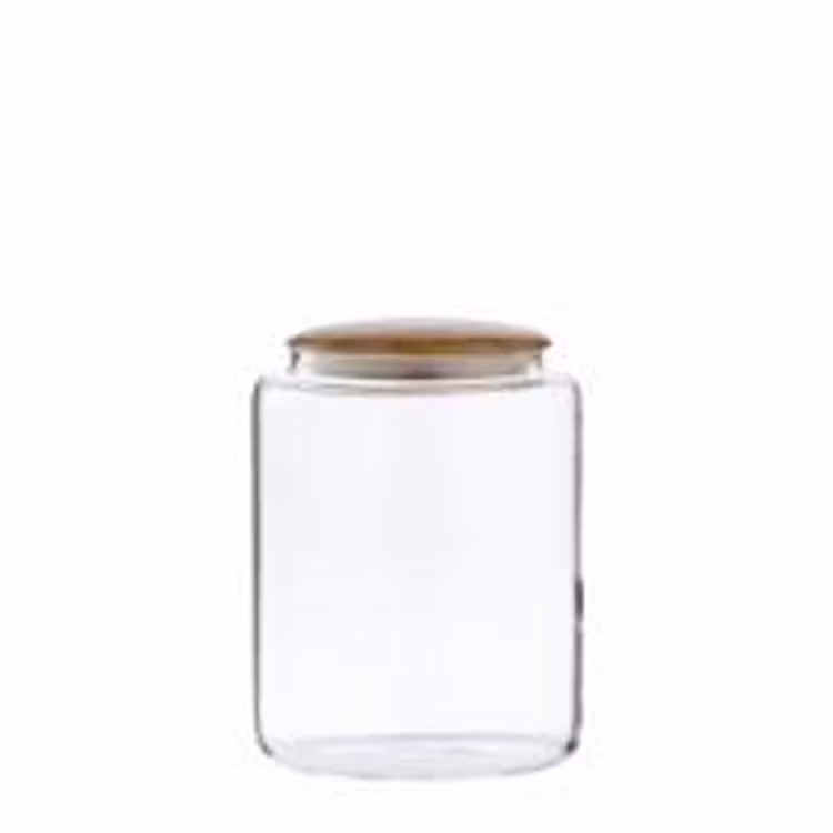 CRISTELLA JAR H15 CM. CLEAR. 6 st