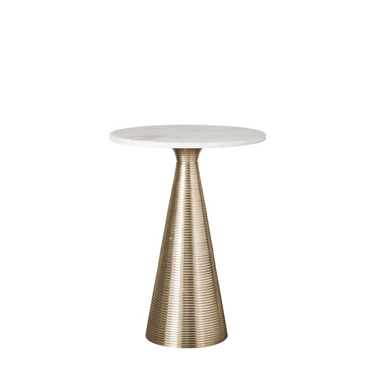 SIDE TABLE L40XW40XH54 CM. WHITE