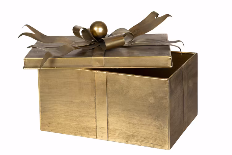 Box Paket Antik Mässing, 6 st