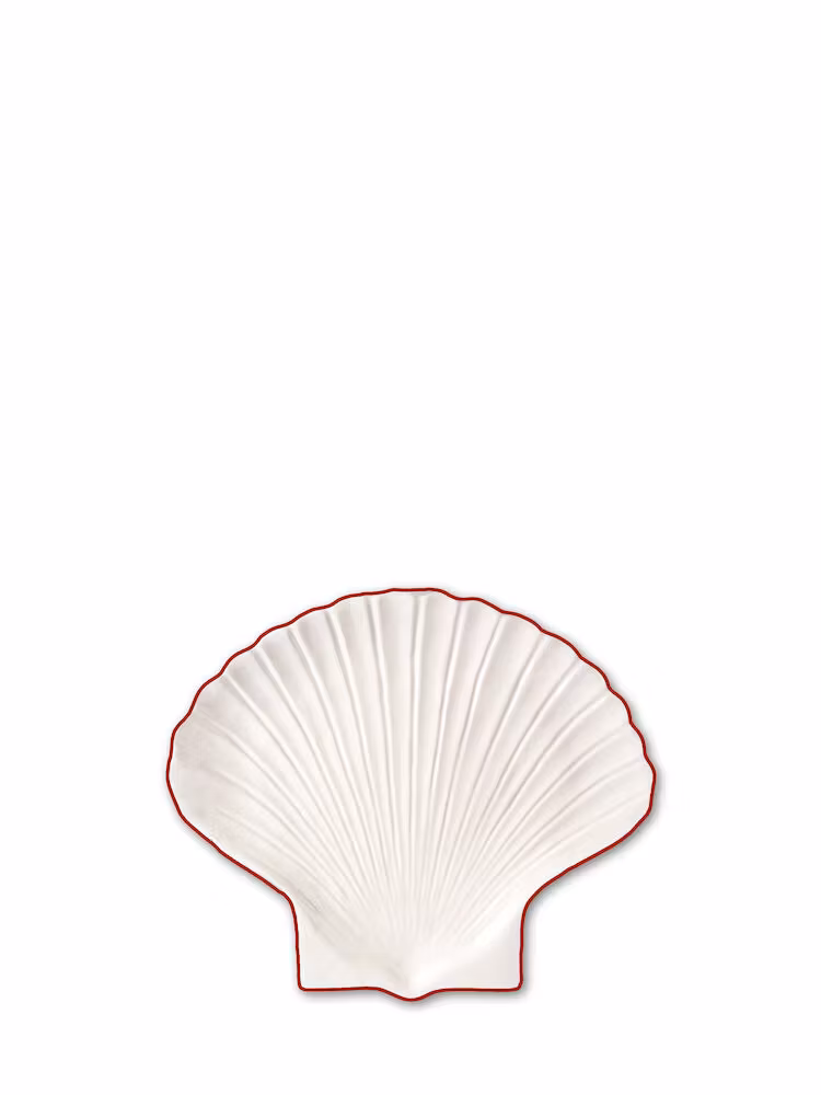 6 st. Assiett Shell Line S