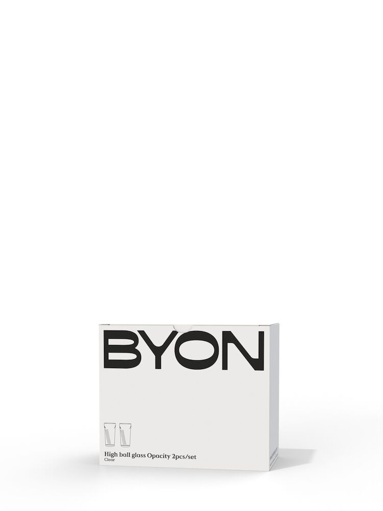 6 set. High ball glas Opacity, 2-pack