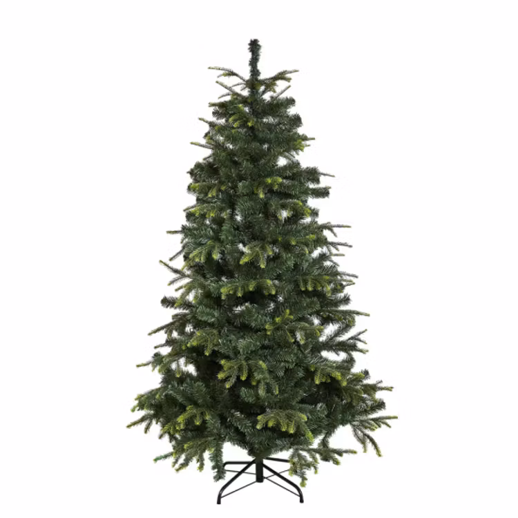 Julgran plast PE/PVC "ALVA", Klass A, 200x134 cm utan LED