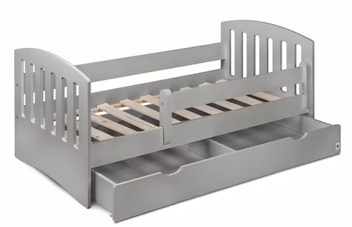 Barnsäng - madrass - lakan 160x80- LightGrey