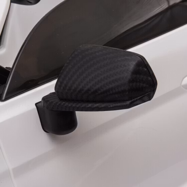 Elbil Ford Mustang 2 x 12V-batteri, 24V-output, EVA-hjul, PU-lädersäte