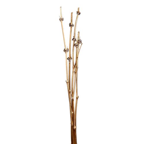 JEWEL BRANCH GLD/CLR 71CM. 3 buntar.