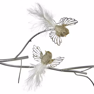 FLYING BIRD ON CLIP ASS/2 CHAMP 14CM. 6 pack