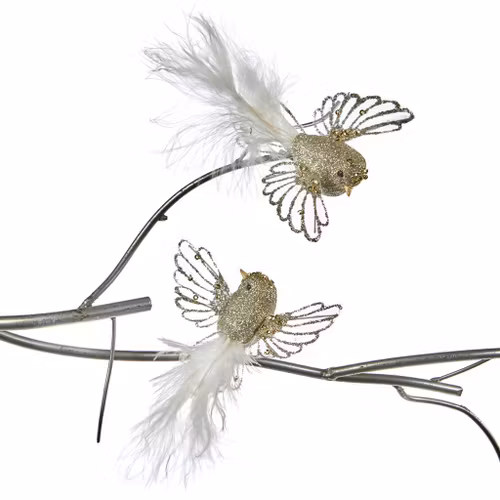 FLYING BIRD ON CLIP ASS/2 CHAMP 14CM. 6 pack