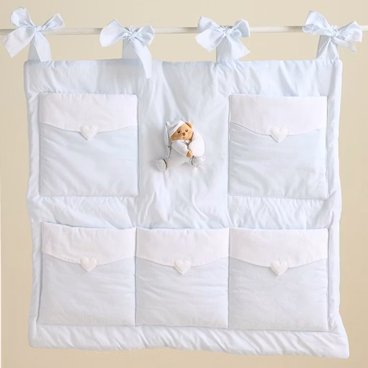 Hanging storage panel with pockets in 3 Color