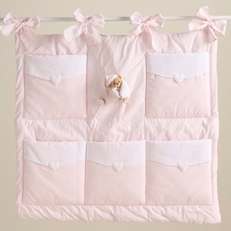 Hanging storage panel with pockets in 3 Color